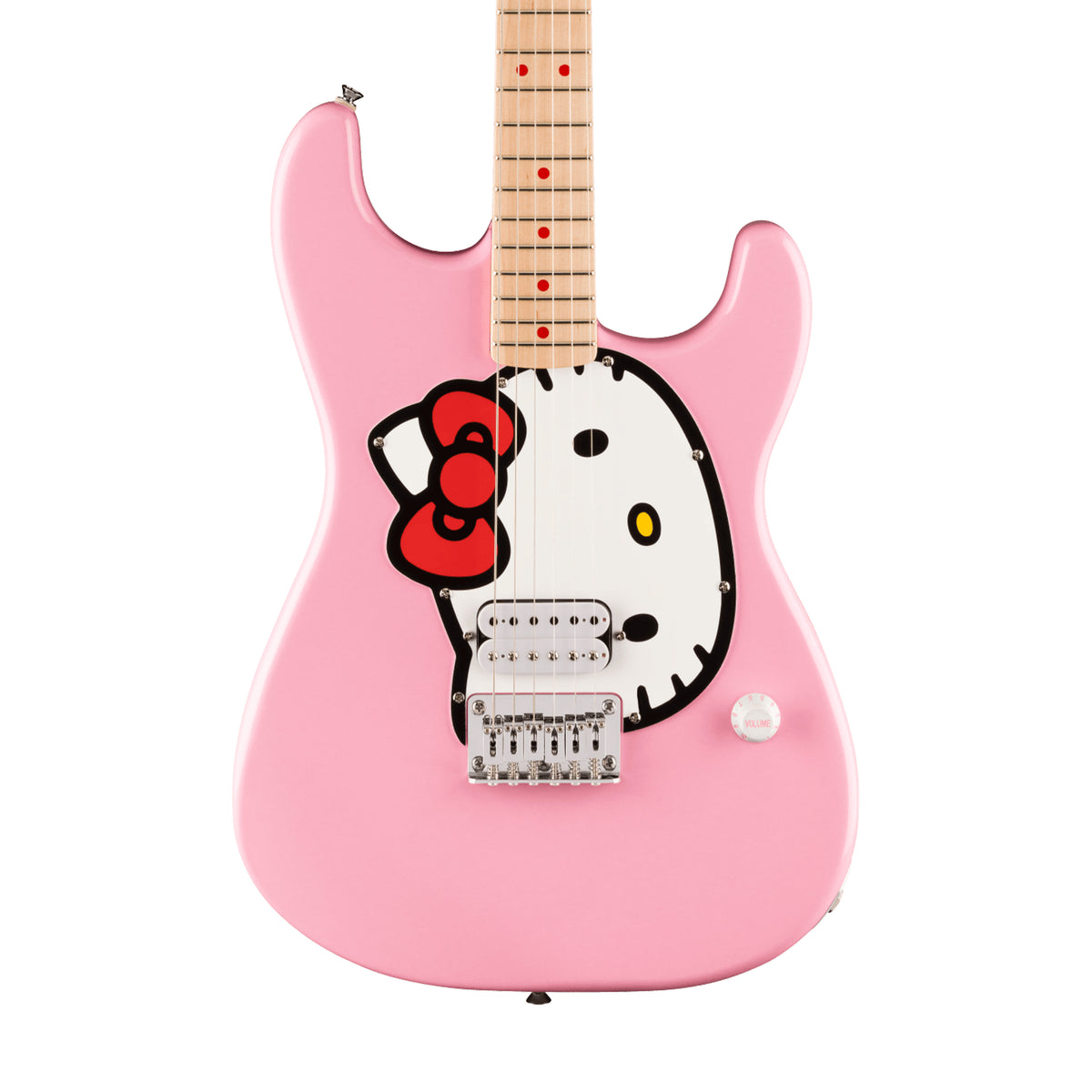 Squier by Fender Limited Edition Hello Kitty Stratocaster Electric
