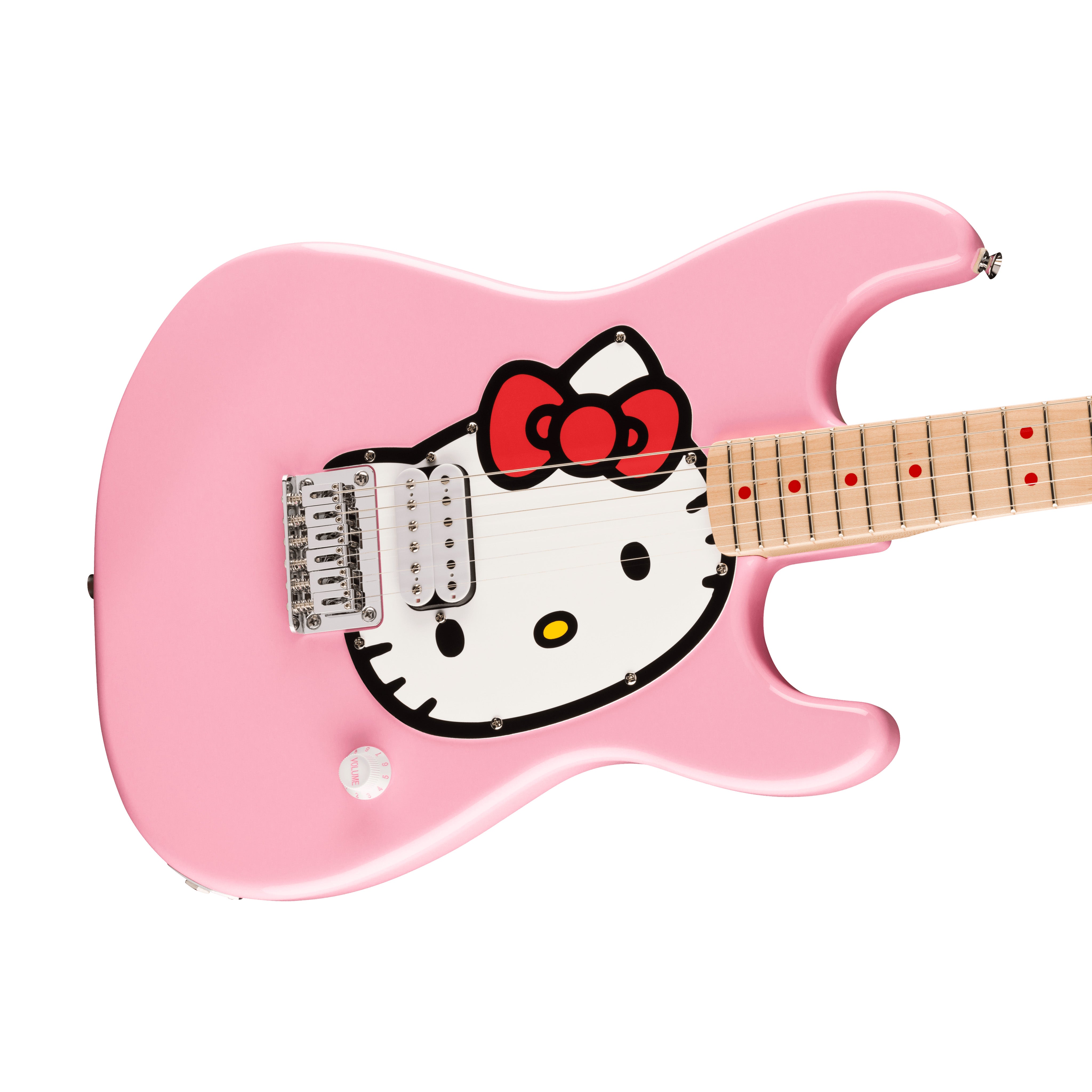 Squier by Fender Limited Edition Hello Kitty Stratocaster Electric