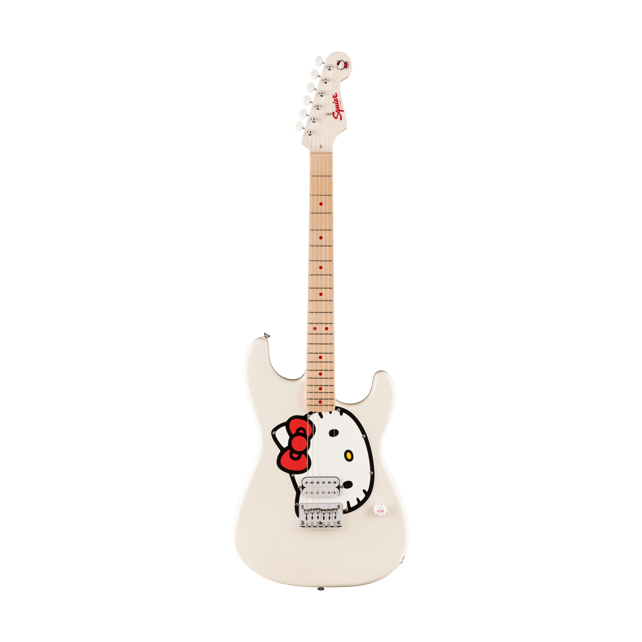 美品 メンテ済 Squier STANDARD STRATOCASTER Squier Sonic Stratocaster HT Electric Guitar w/White Pickguard