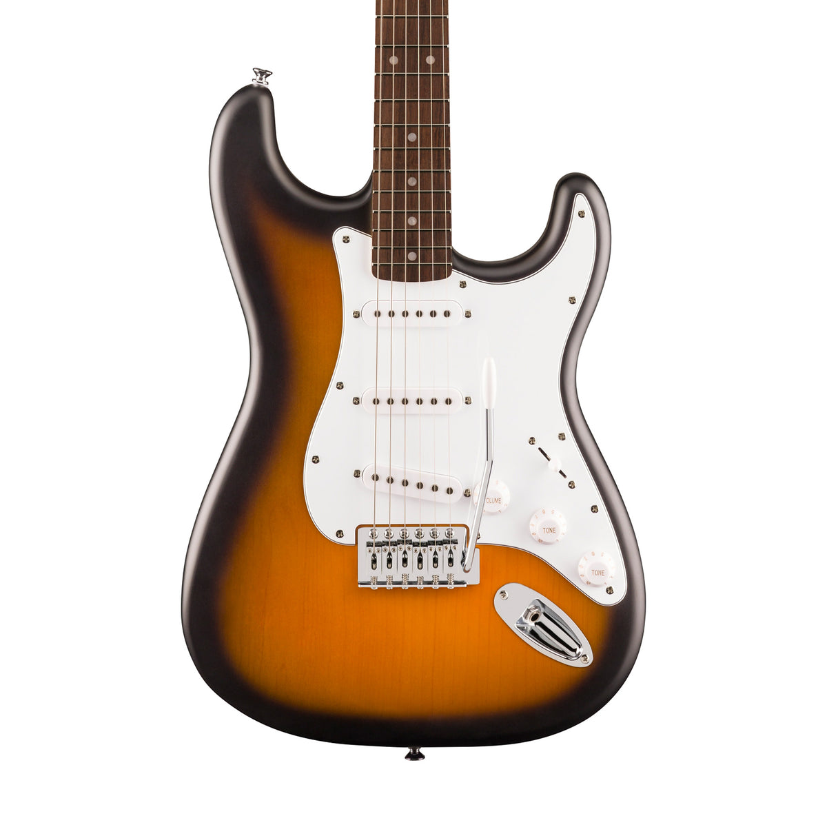 Squier Debut Series Stratocaster Electric Guitar, Laurel FB, 2
