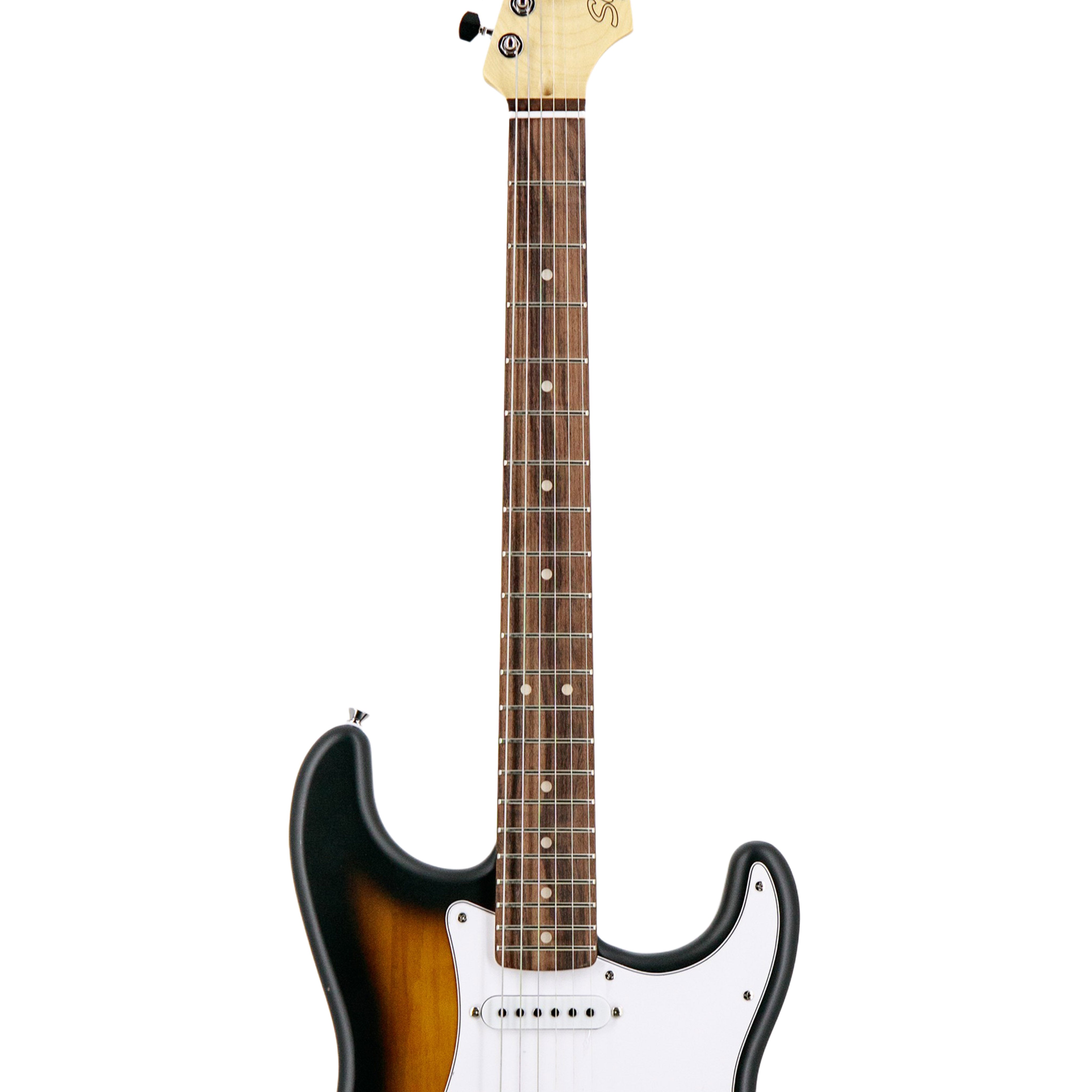 Squier Debut Series Stratocaster HSS Electric Guitar, Laurel FB, 2