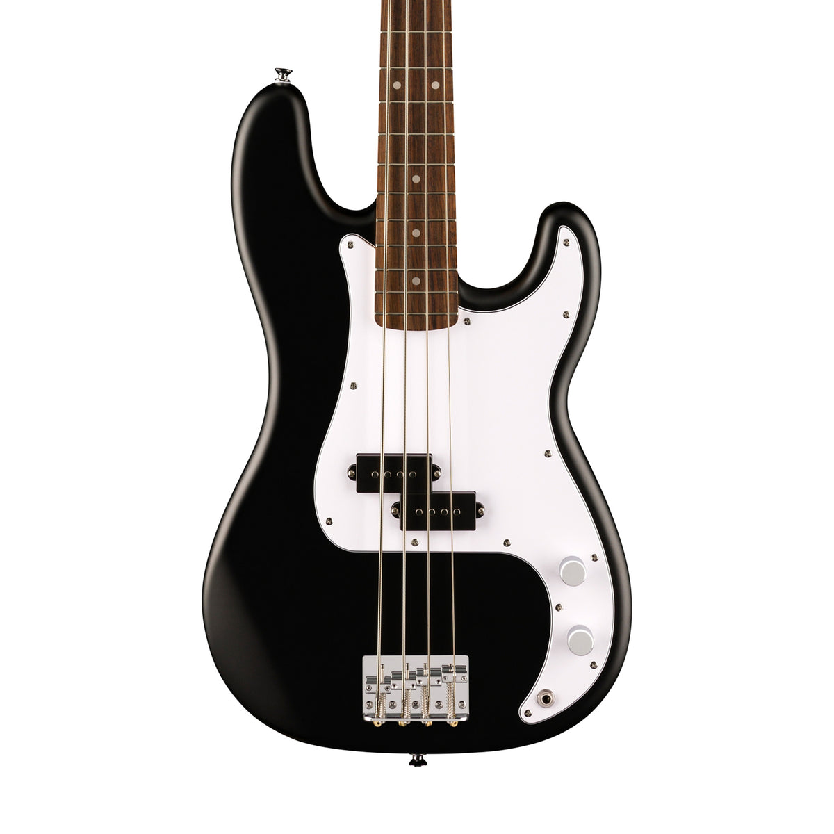 Squier Debut Series Precision Bass Guitar, Laurel FB, Black – Swee