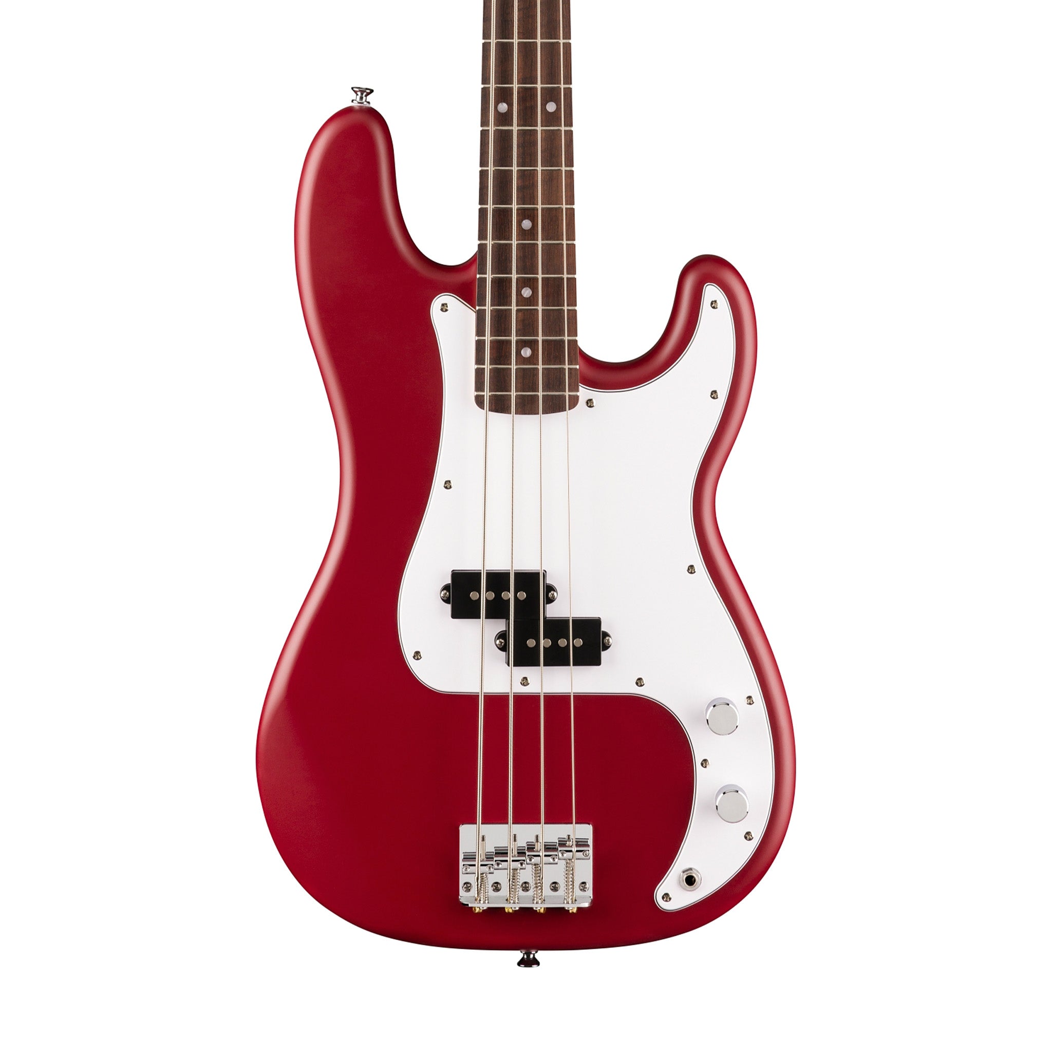 Squier Debut Series Precision Bass Guitar, Laurel FB, Dakota Red