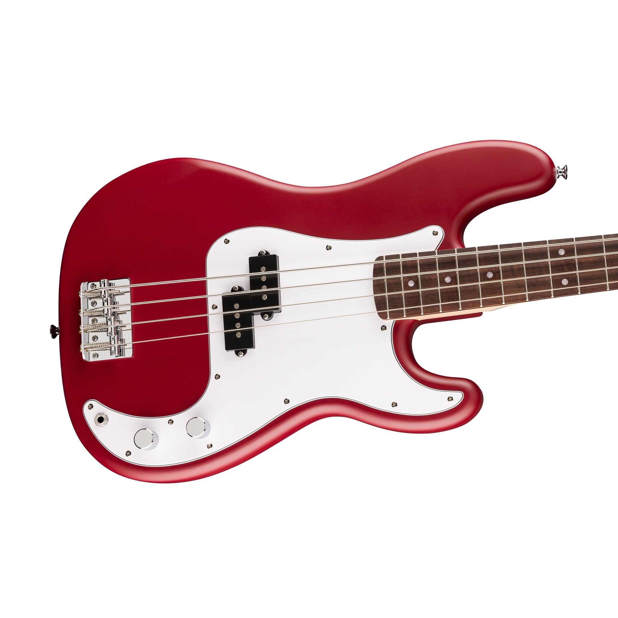 Squier Debut Series Precision Bass Guitar, Laurel FB, Dakota Red