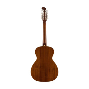 Fender Villager 12-String Acoustic Guitar w/Bag, Walnut FB, Aged Natural