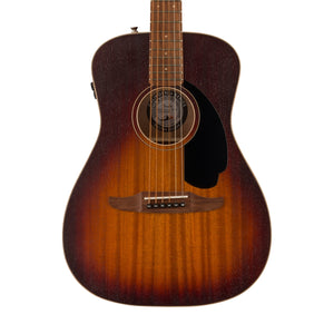 Fender Malibu Special Acoustic Guitar w/Bag, PF FB, Mahogany Top/Honey Sunburst