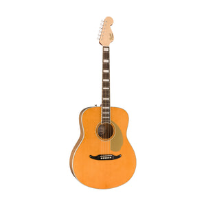 Fender Palomino Vintage Acoustic Guitar w/Case, Aged Natural