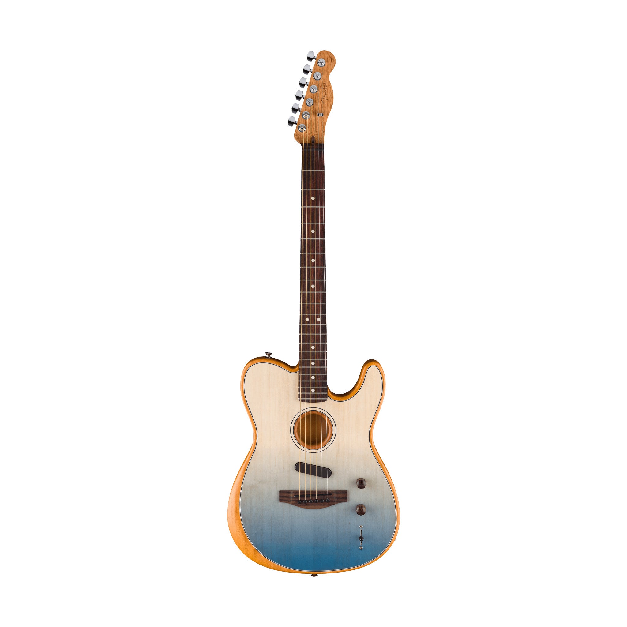 Fender Acoustasonic Player Telecaster Electric Guitar, RW FB