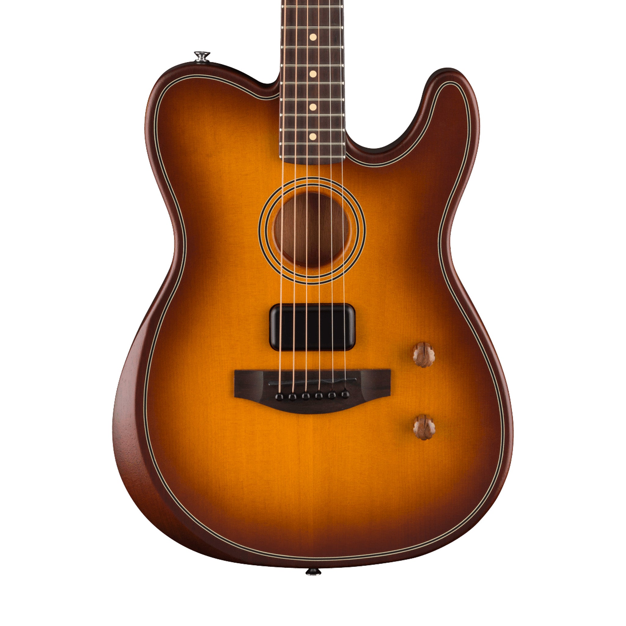 Fender Acoustasonic Standard Telecaster Electric Guitar, RW FB