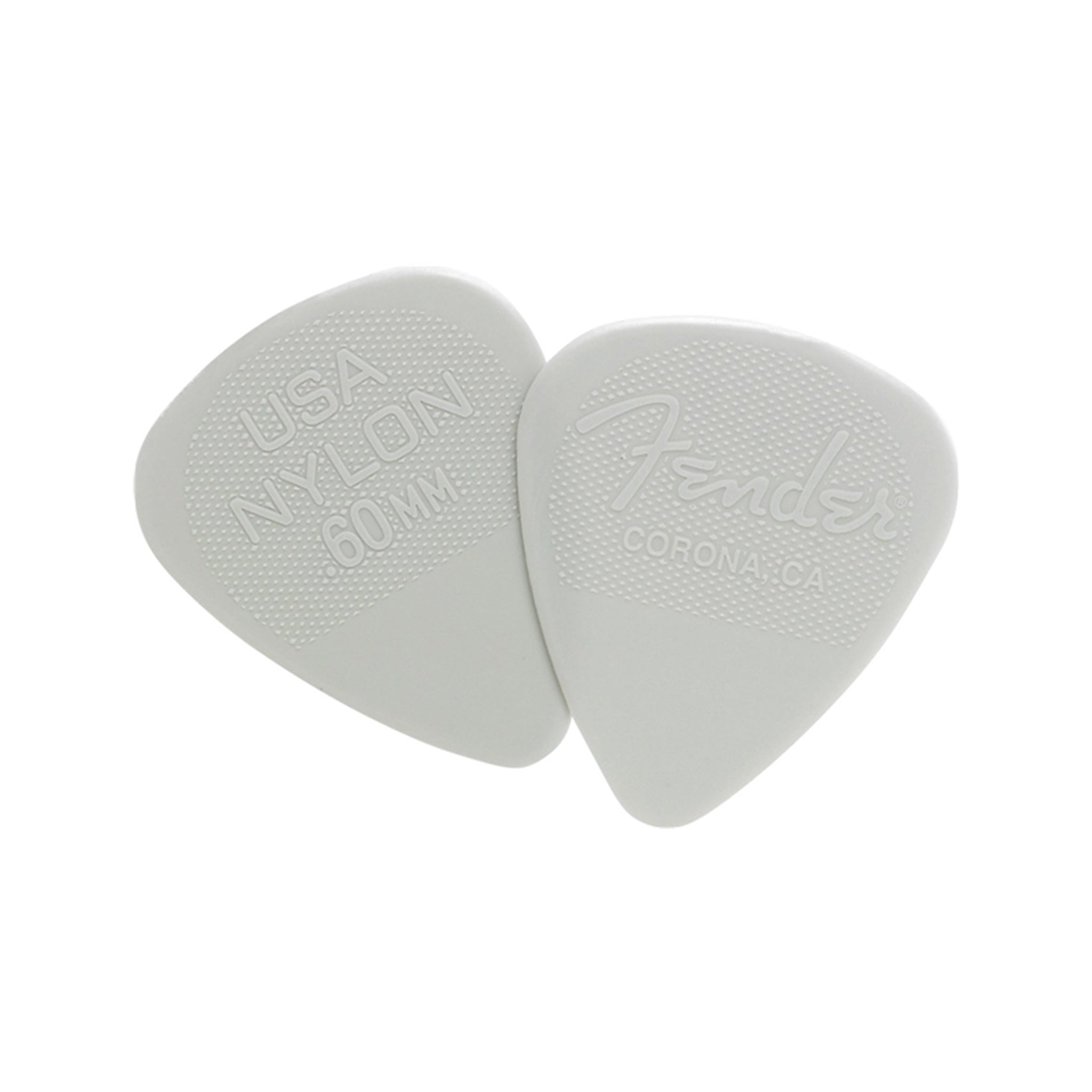 Fender Nylon Guitar Picks, 351 Shape, 0.60mm, 12-Pack
