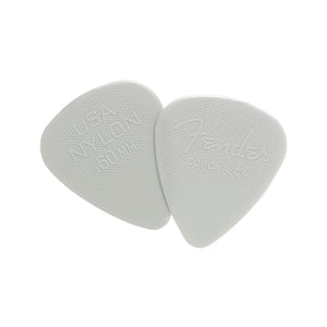Fender Nylon Guitar Picks, 351 Shape, 0.60mm, 12-Pack