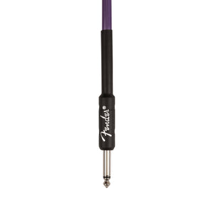 Fender J Mascis Coiled Instrument Cable, Purple, 30FT
