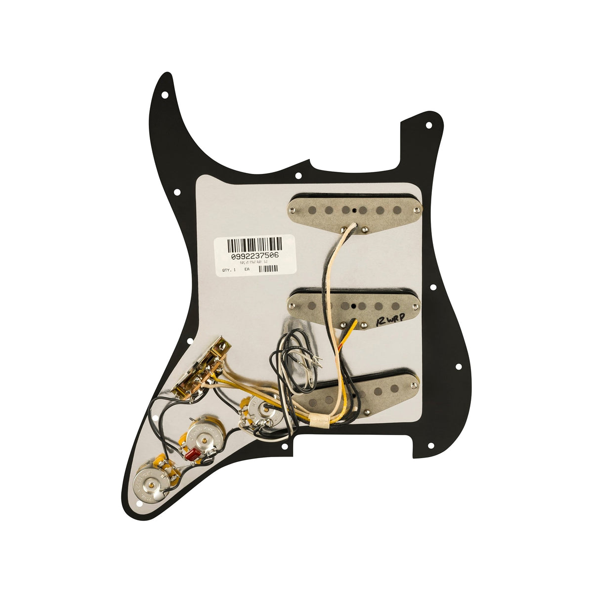 Fender Pure Vintage 65 Prewired Strat Pickguard, Black – Swee Lee
