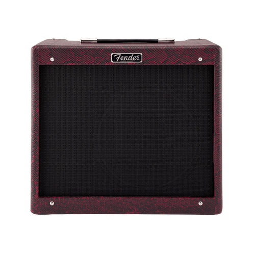 Fender FSR Blues Junior IV Guitar Amplifier, Red Snakeskin/Black, 230V UK