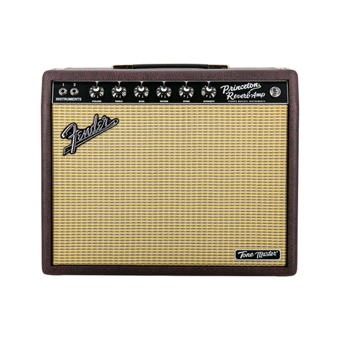 Fender FSR Tone Master Princeton Reverb Guitar Amplifier, Bordeaux/Wheat, 230V UK (2172004061)