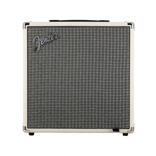 Fender Rumble 40 V3 Bass Combo Amplifier, Ivory, 230V UK
