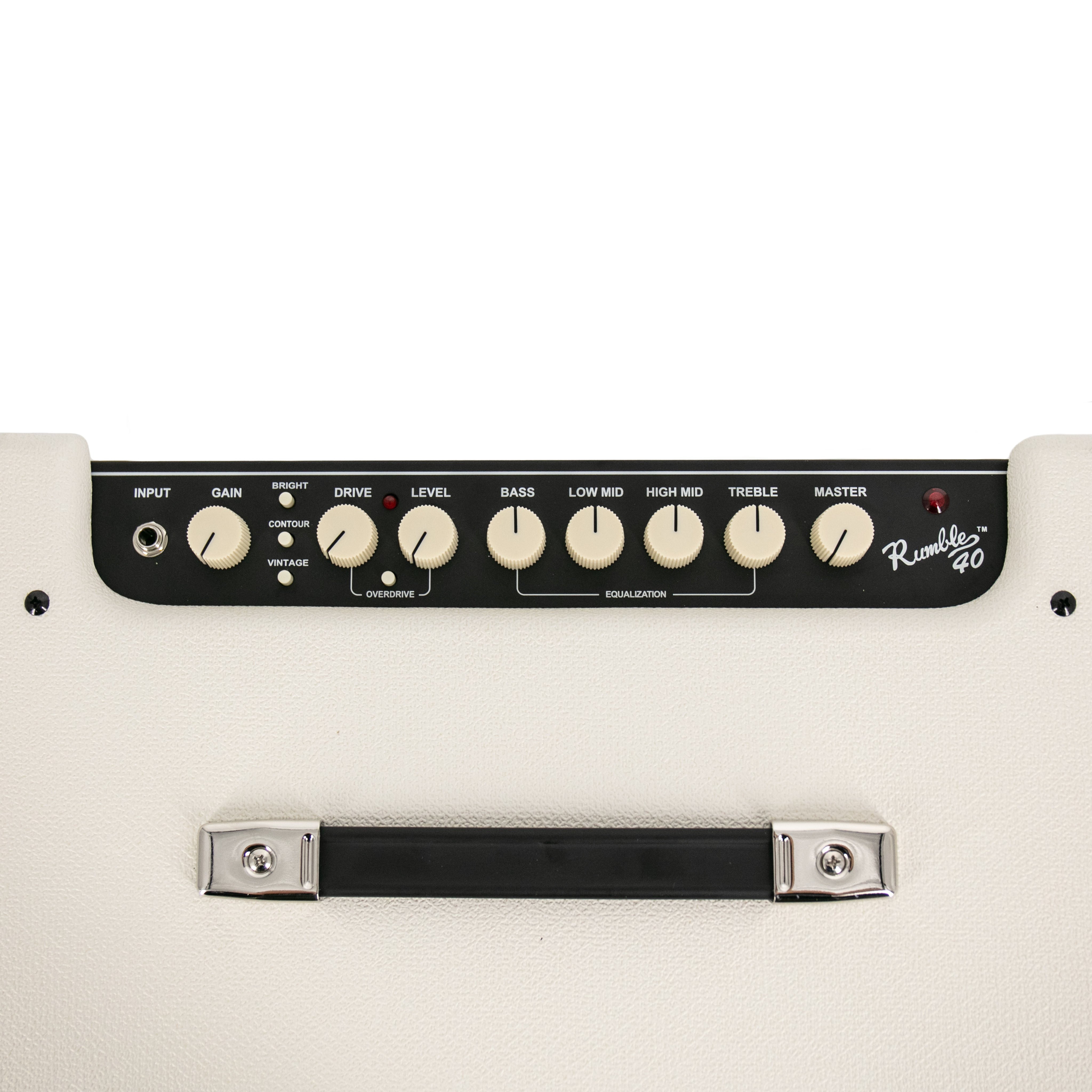 Fender Rumble 40 V3 Bass Combo Amplifier, Ivory, 230V EU – Swee