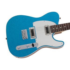 Fender Japan Ltd Ed Sparkle Telecaster Electric Guitar, RW FB, Blue