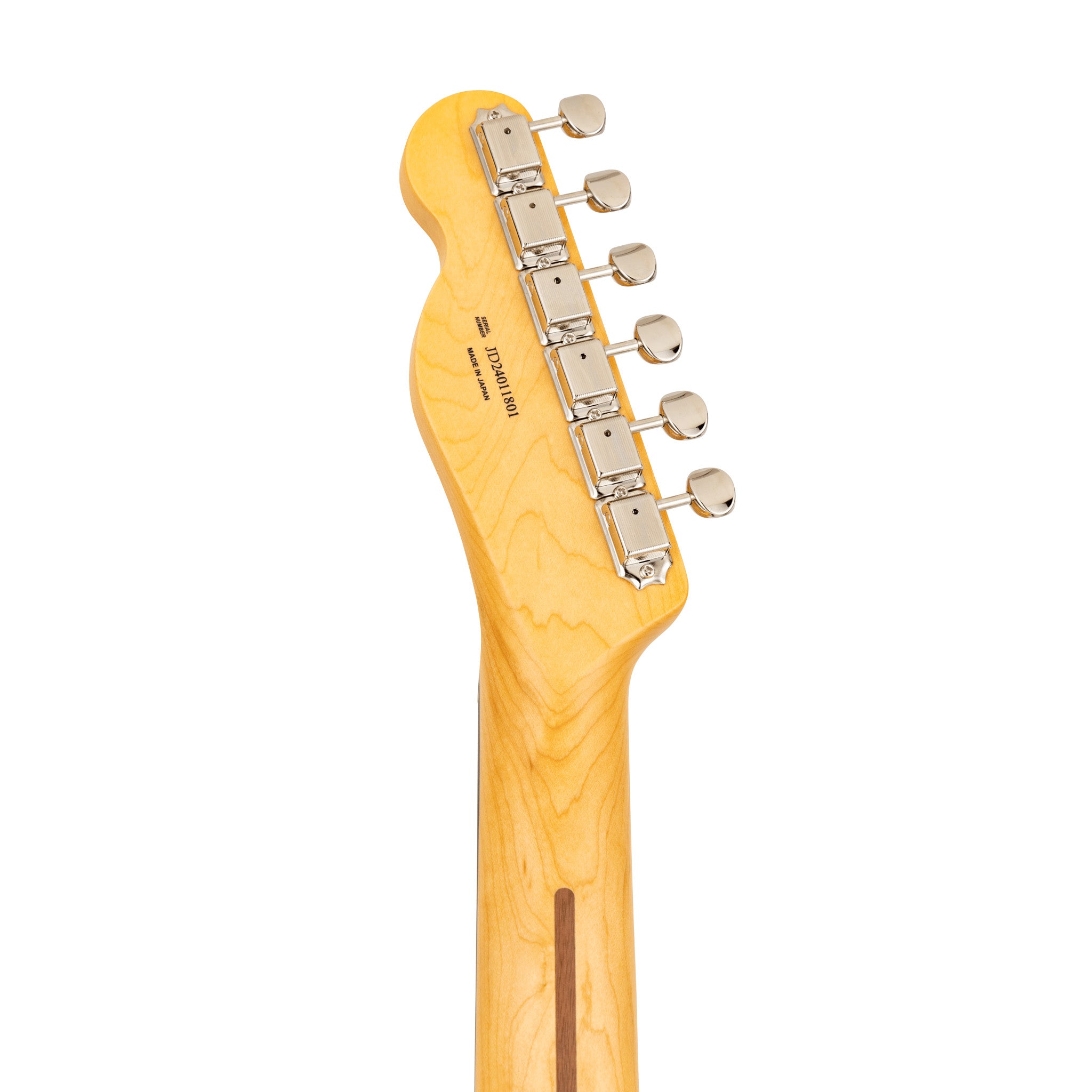 Fender MIJ Limited Telecaster Electric Guitar, RW FB, Raw Ash