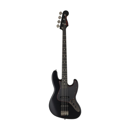 Fender MIJ Limited Jazz Bass Guitar, RW FB, Noir