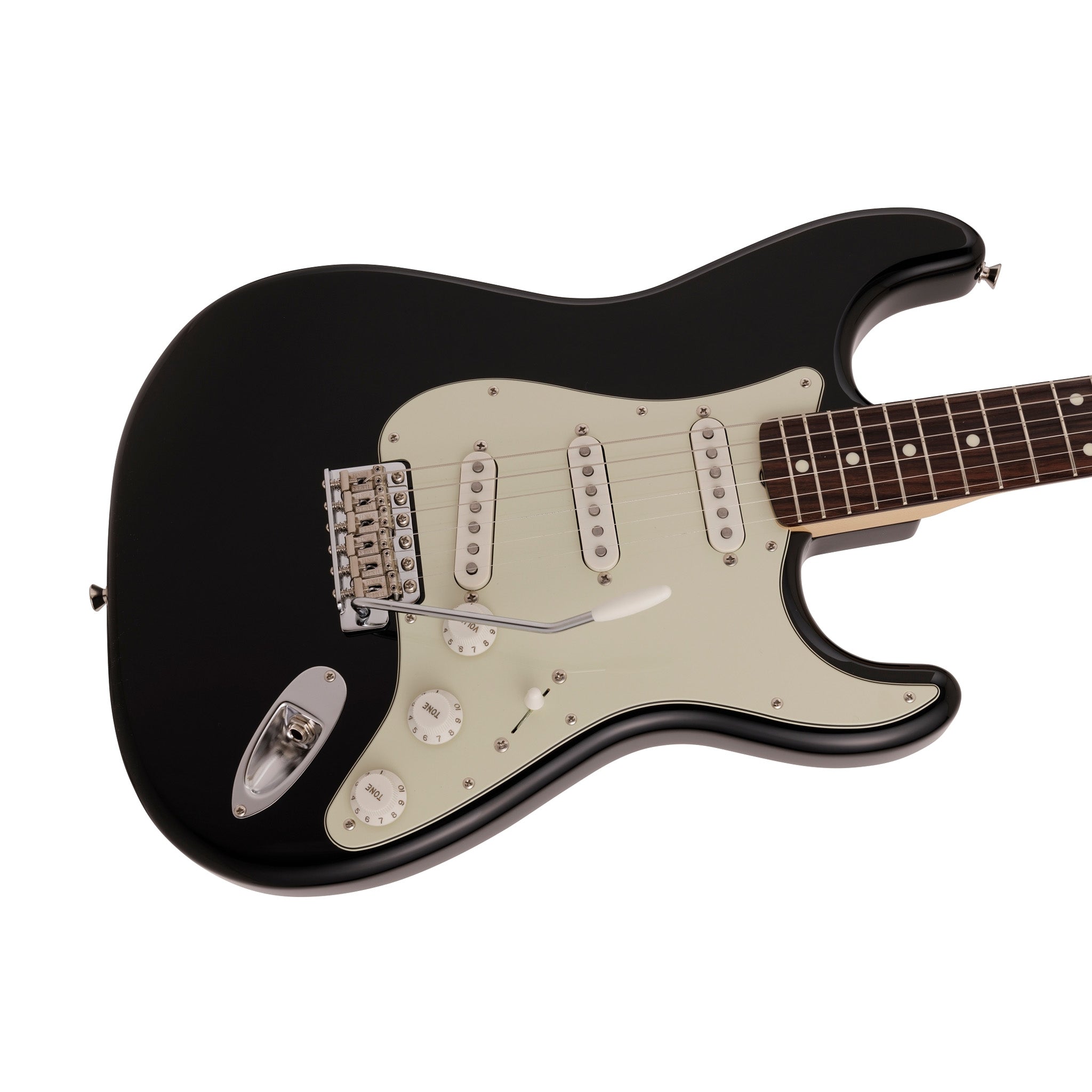Fender Japan Stratocaster ブラック Fender Japan Traditional II 60s Stratocaster Electric Guitar, RW