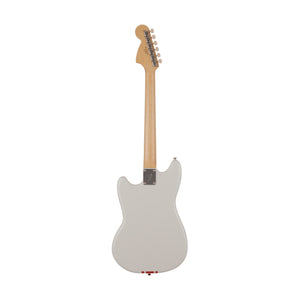Fender Japan Traditional 60s Mustang Electric Guitar, RW FB, Olympic White / Red