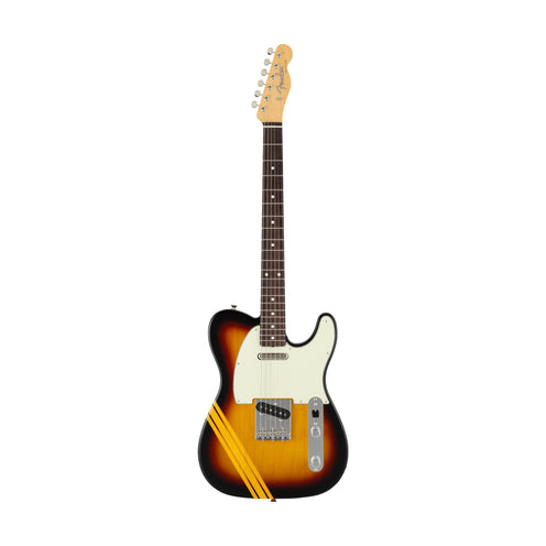 Fender Japan Traditional 2025 Collection 60s Telecaster Guitar, RW FB, 3-Tone Sunburst/Aged Natural