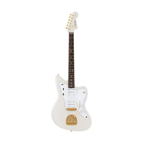 Fender Japan Traditional 2025 Collection 60s Jazzmaster Guitar, RW FB, White Pearl