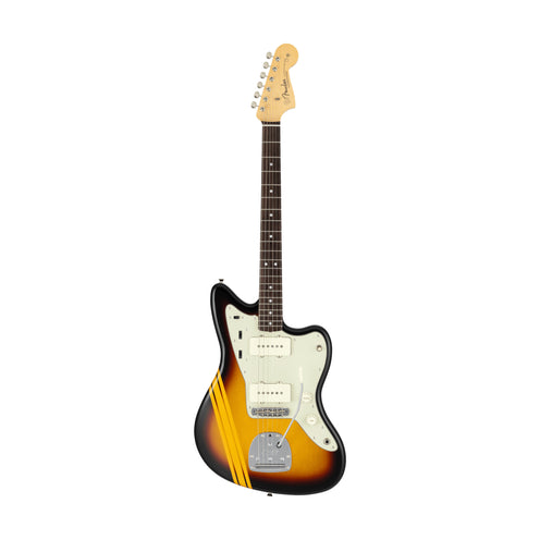 Fender Japan Traditional 2025 Collection 60s Jazzmaster Guitar, RW FB, 3-Tone Sunburst/Aged Natural