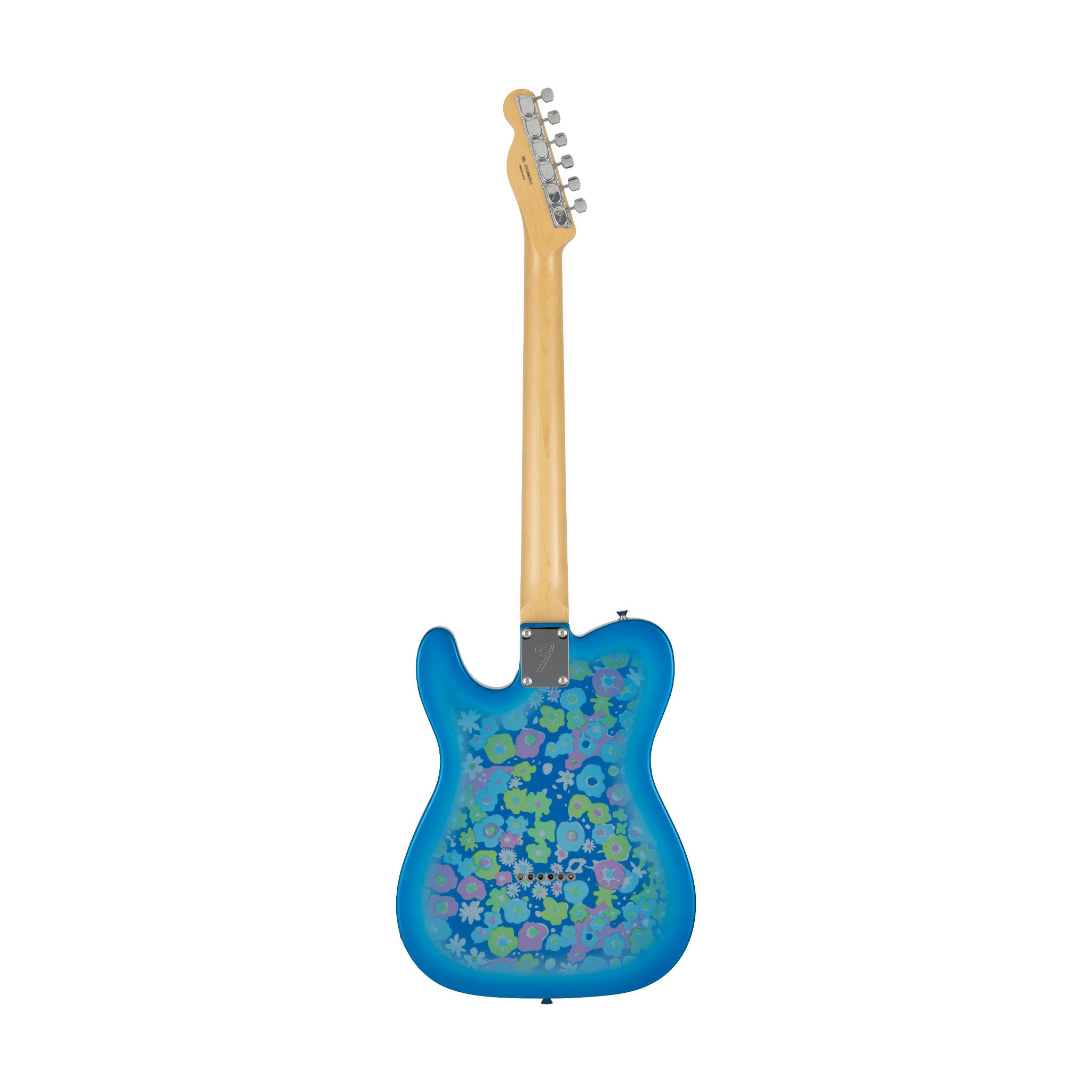 Fender MIJ Limited Telecaster Electric Guitar, Maple FB, Blue