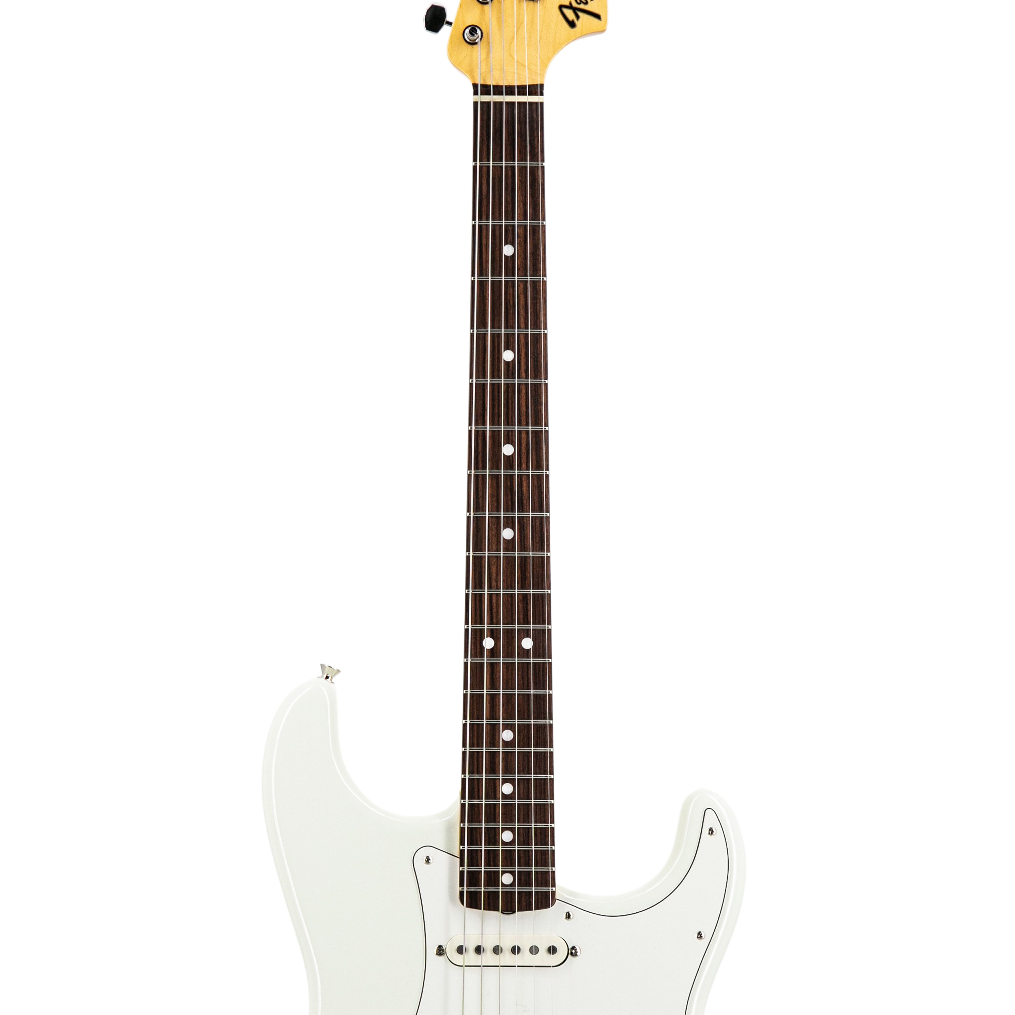 ギター Fender Japan 60s Stratocaster, White Fender FSR Collection Traditional Late 60s Stratocaster Guitar, RW