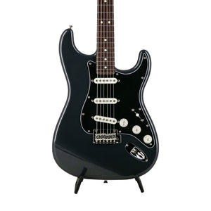 Fender FSR Collection Hybrid II Stratocaster Electric Guitar, RW FB, Charcoal Frost Metallic