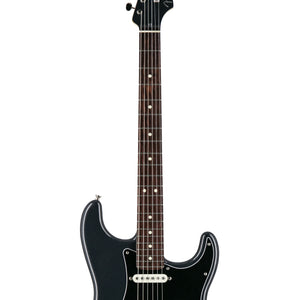 Fender FSR Collection Hybrid II Stratocaster Electric Guitar, RW FB, Charcoal Frost Metallic