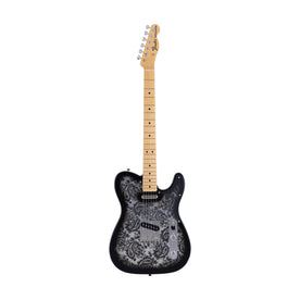 Fender MIJ Limited Telecaster Electric Guitar, Maple FB, Black
