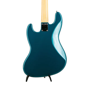 Fender FSR Collection Traditional 60s Jazz Bass Guitar, RW FB, Ocean Turquoise Metallic