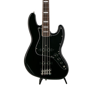 Fender FSR Collection Traditional 70s Jazz Bass Guitar, RW FB, Black