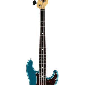 Fender FSR Collection Traditional 60s Precision Bass Guitar, RW FB, Ocean Turquoise Metallic