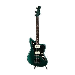 Fender FSR Collection Hybrid II Jazzmaster Electric Guitar, RW FB, Sherwood Green Metallic