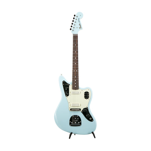 Fender FSR Traditional 60s Jaguar Electric Guitar, RW FB, Daphne Blue (B-Stock)