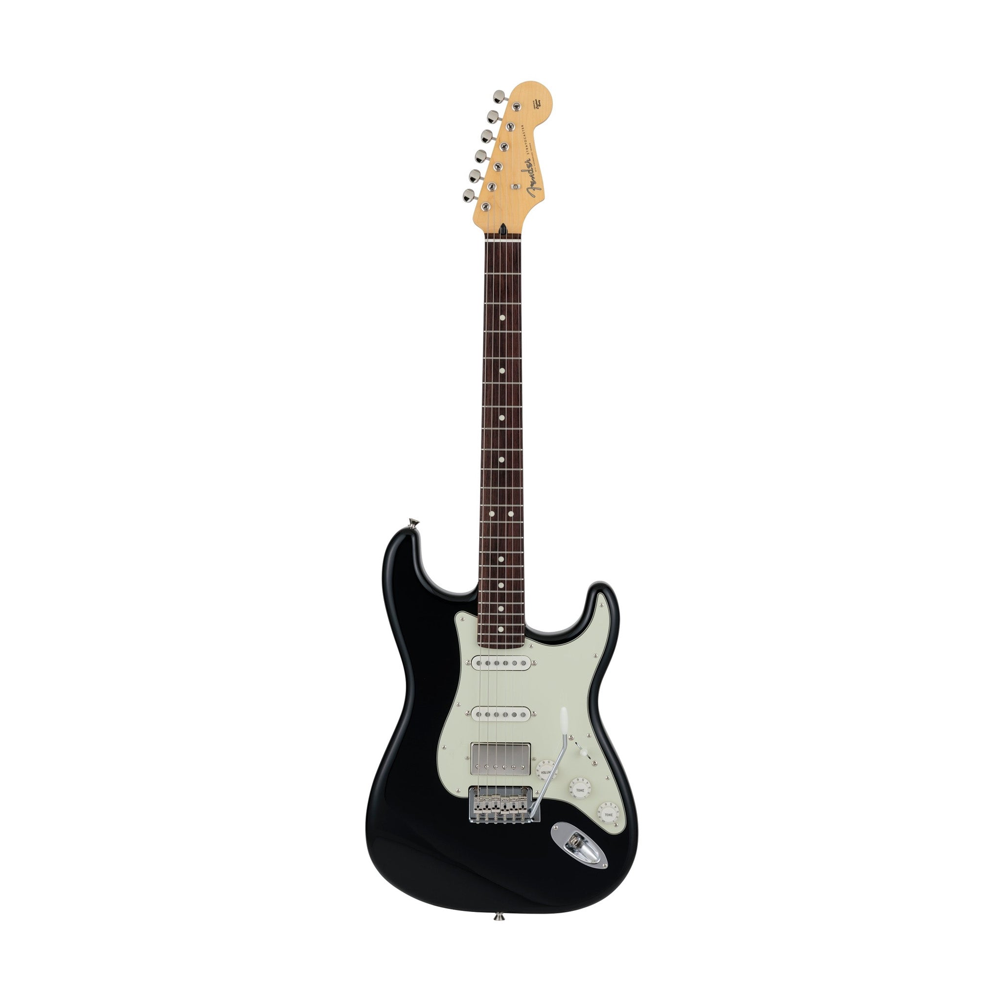 ギター fenderJapan stratcaster hybrid2 Fender Japan Hybrid II Stratocaster HSS Electric Guitar, RW FB
