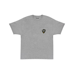 Fender Pick Patch Pocket Tees, Athletic Gray