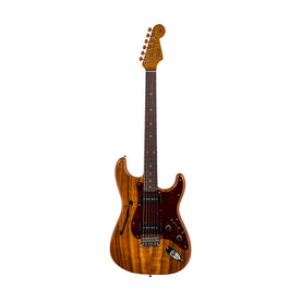 Fender Custom Shop Artisan Dual P-90 Koa Stratocaster, Aged