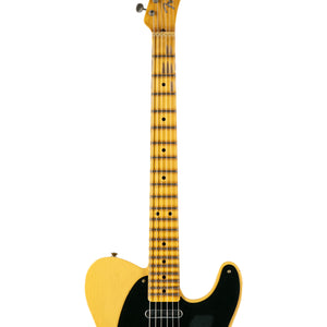Fender Custom Shop 52 Telecaster Journeyman Relic Electric Guitar, Aged Nocaster Blonde