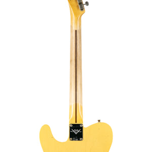 Fender Custom Shop 52 Telecaster Journeyman Relic Electric Guitar, Aged Nocaster Blonde