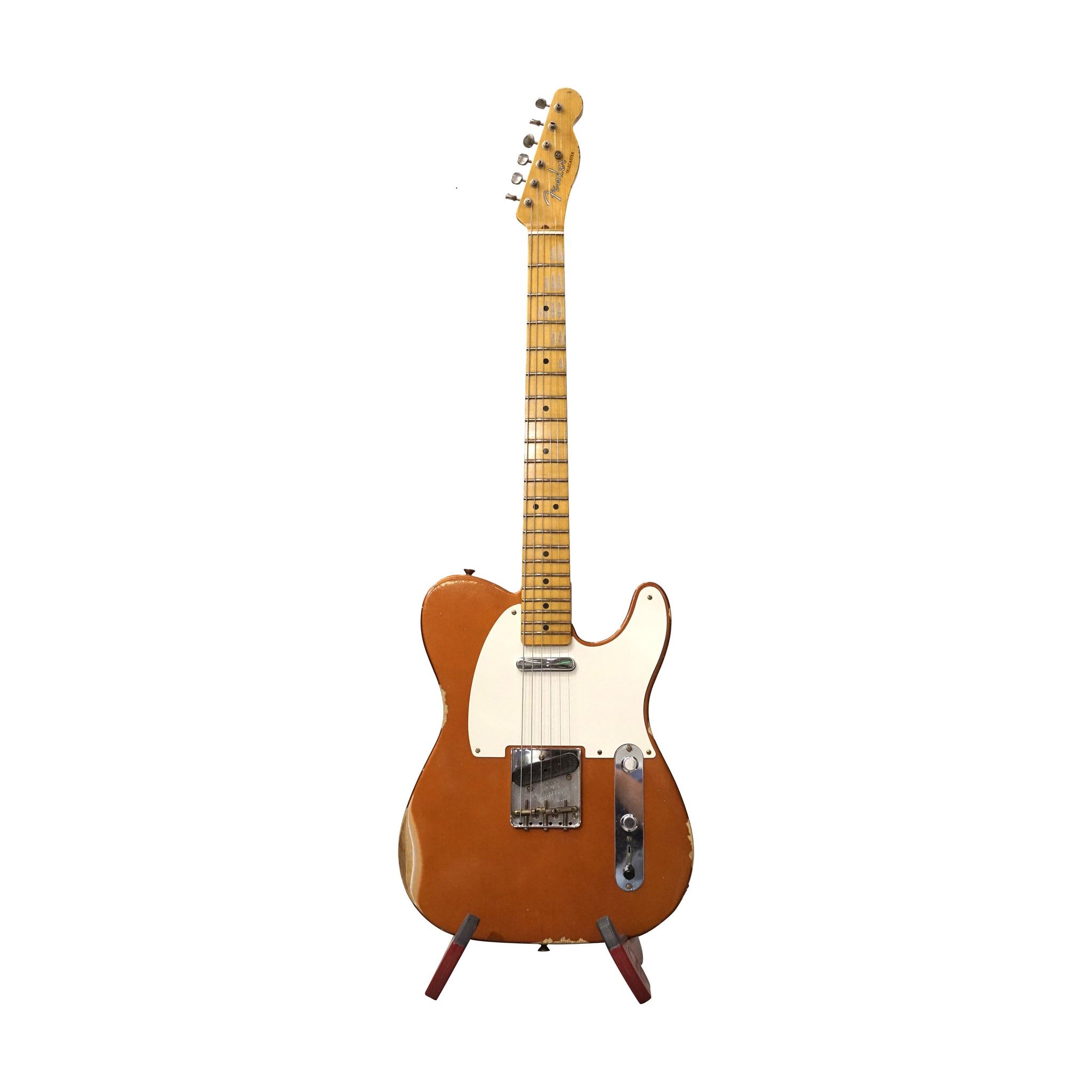 Fender Custom Shop 2023 Limited Edition Reverse 50s Telecaster Relic Guitar, Burnt Copper