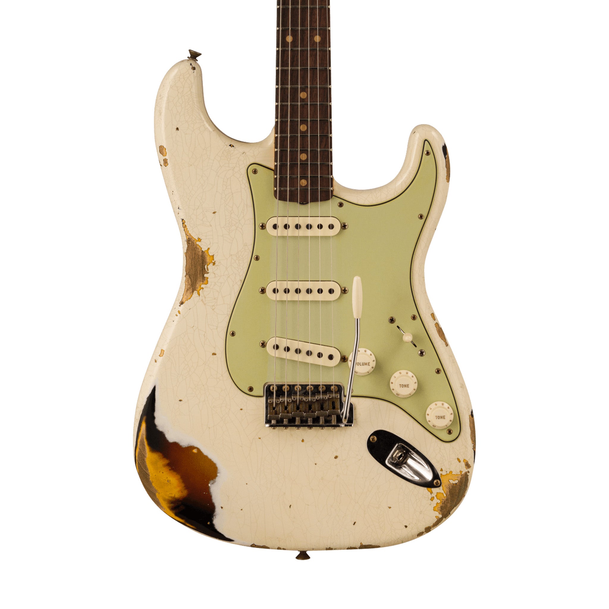 Fender Custom Shop 1960 Stratocaster Heavy Relic Guitar, RW FB