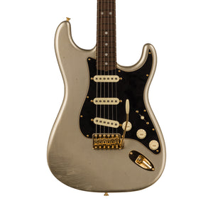 Fender Custom Shop Ltd 1965 Dual-Mag Strat Journeyman Relic Guitar, Aged Inca Silver