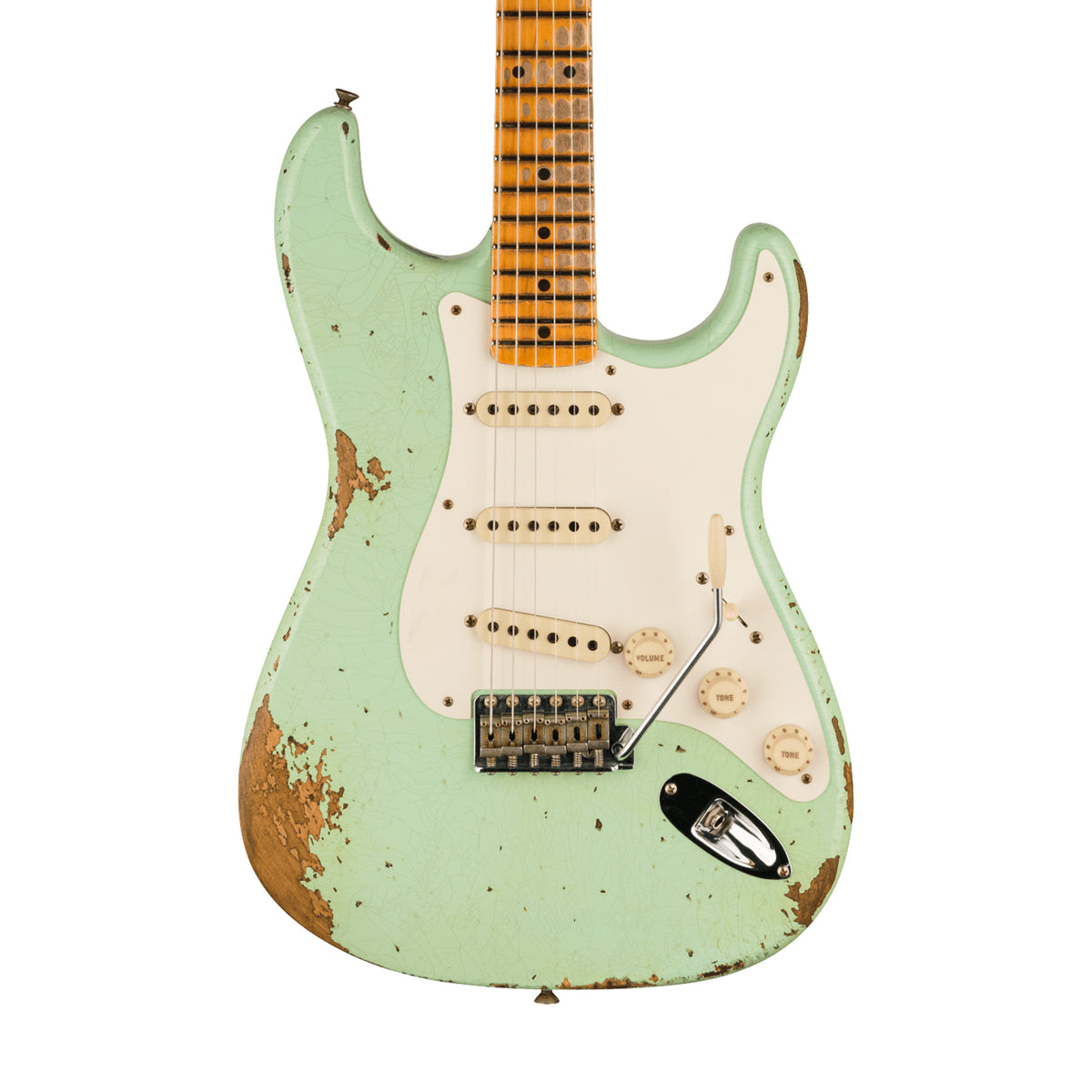 Fender Custom Shop 1957 Stratocaster Heavy Relic Guitar, Aged Surf