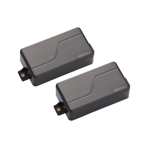 Fishman Fluence Modern Active Humbucker 6-String Pickup Set, Brushed Black Nickel