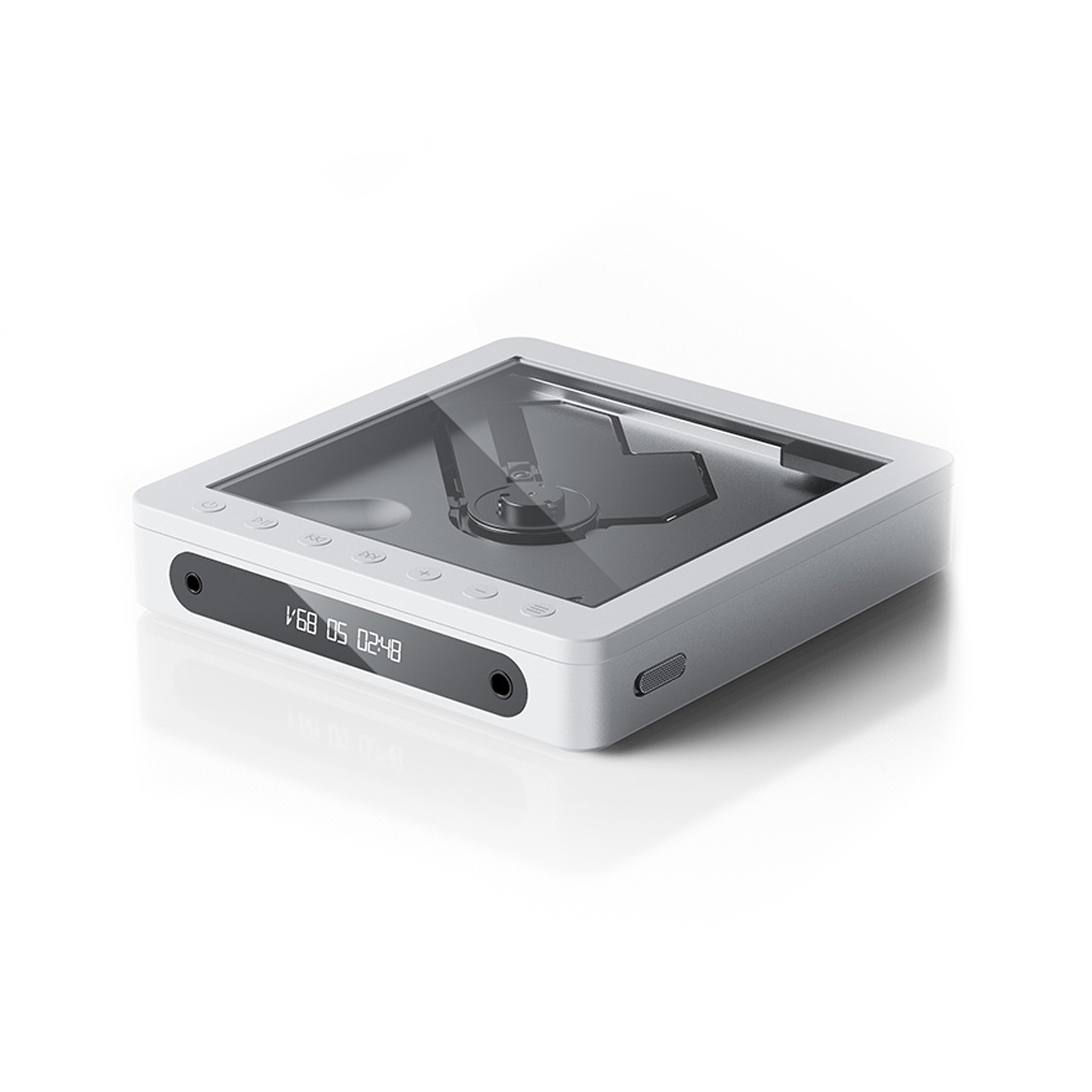 FiiO DM13 BT Portable Bluetooth Stereo CD Player, White Skylight